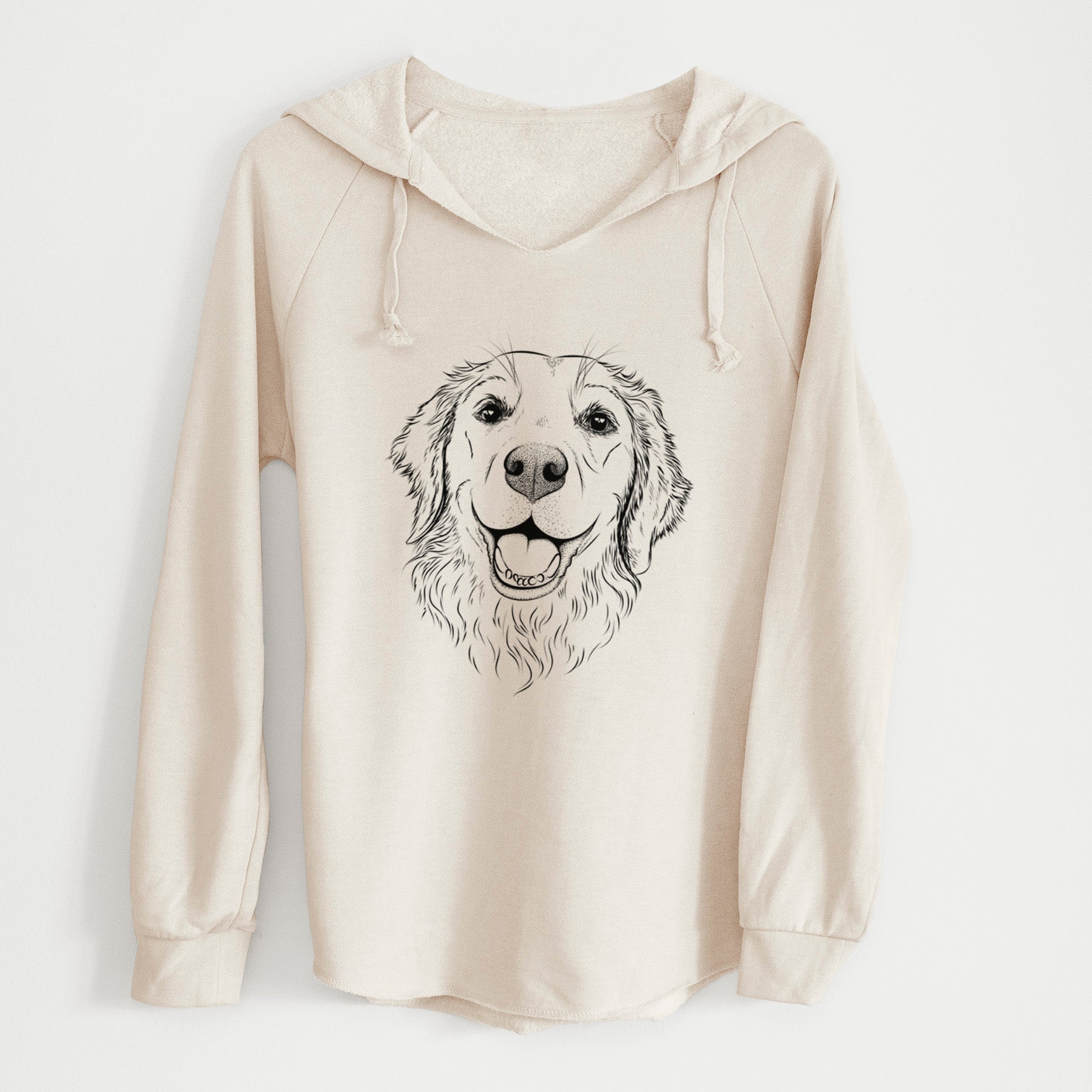 Bare Legend the Golden Retriever - Cali Wave Hooded Sweatshirt