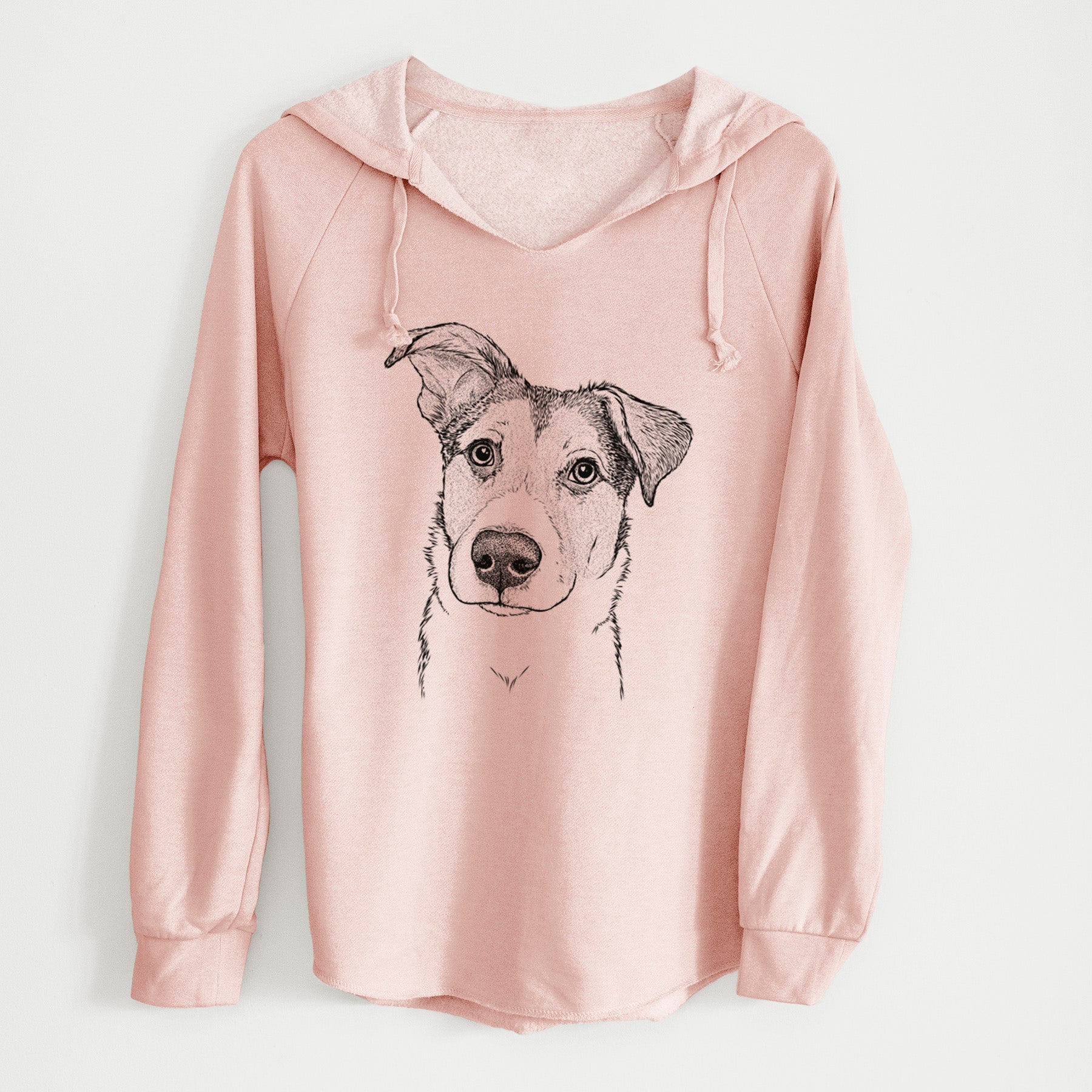 Bare Leia the Mixed Breed - Cali Wave Hooded Sweatshirt