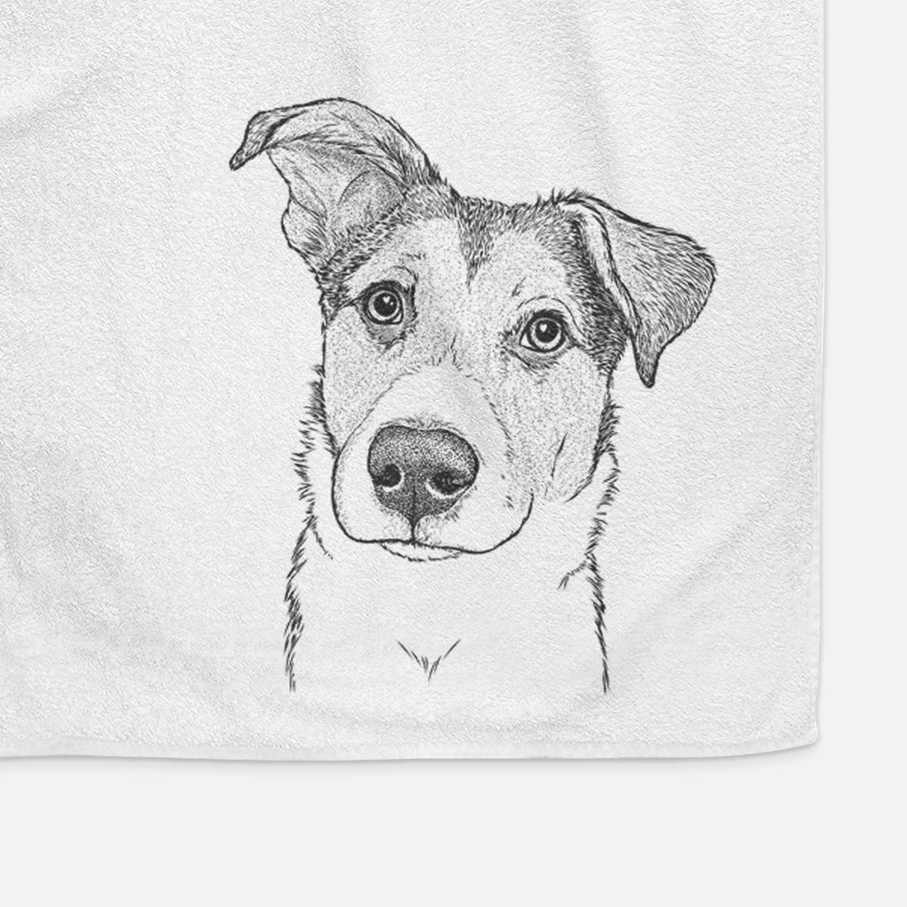 Leia the Mixed Breed Decorative Hand Towel