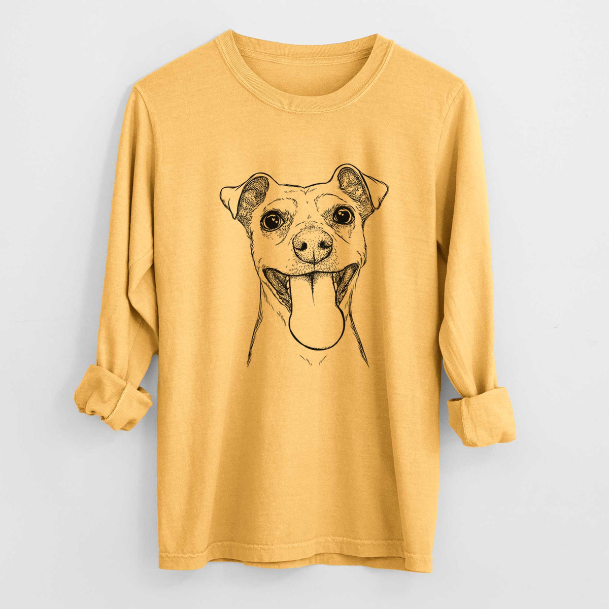 Bare Lemmie the Mixed Breed - Heavyweight 100% Cotton Long Sleeve
