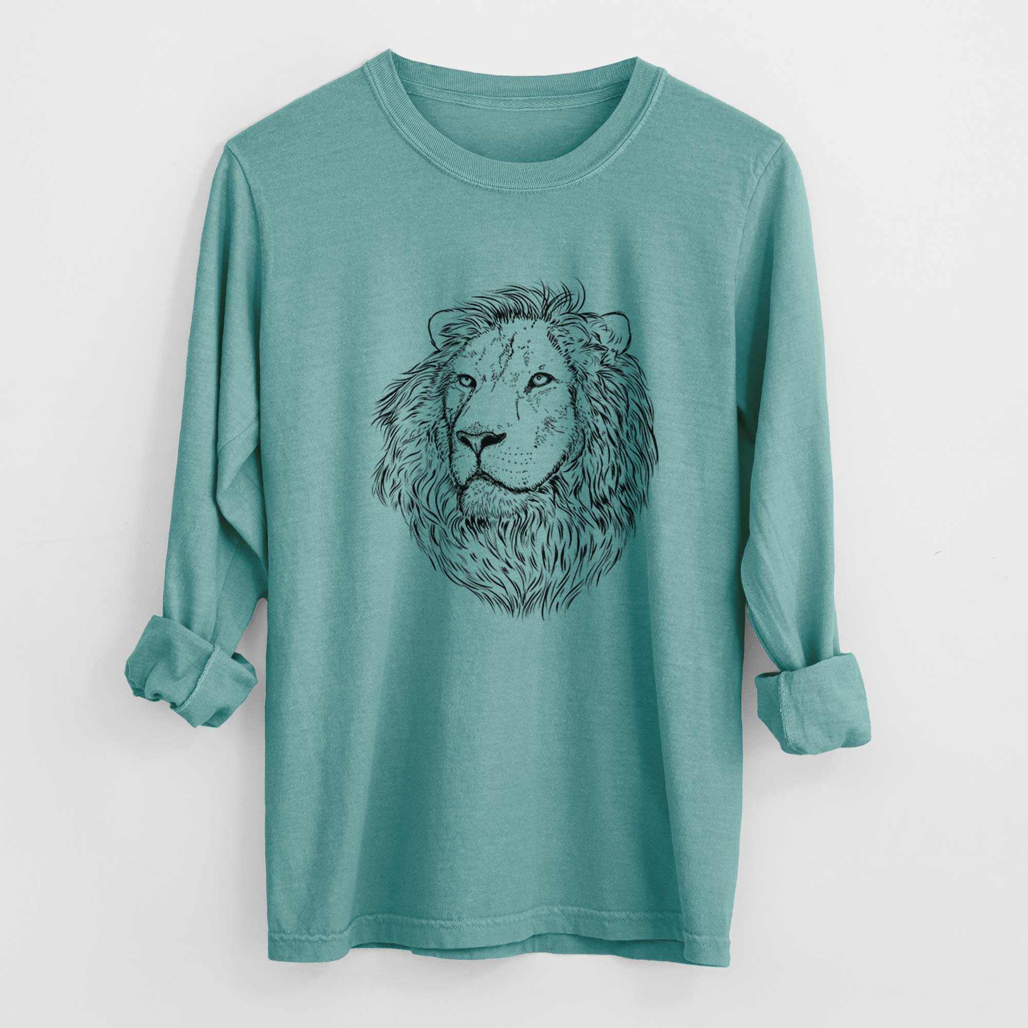 Bare Lenny the Lion - Heavyweight 100% Cotton Long Sleeve