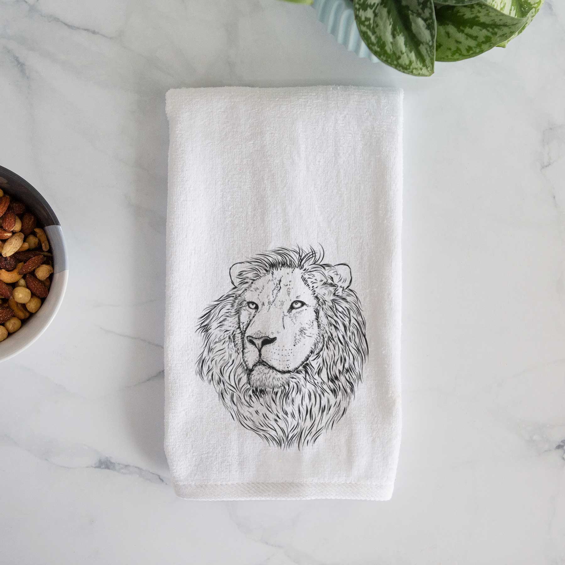 Lenny the Lion Decorative Hand Towel