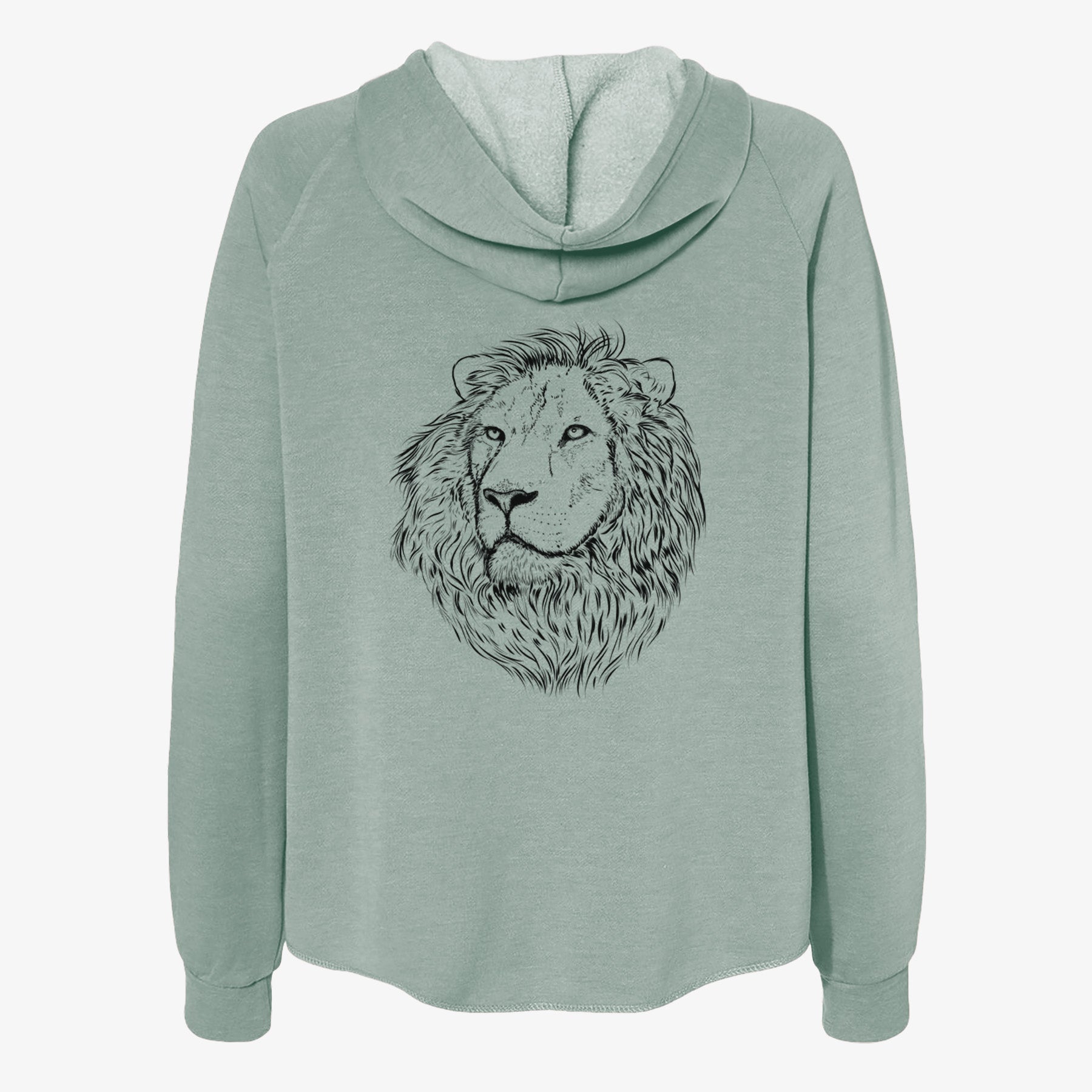 Lenny the Lion - Women's Cali Wave Zip-Up Sweatshirt