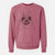 Bare Lentil the French Bulldog - Unisex Pigment Dyed Crew Sweatshirt