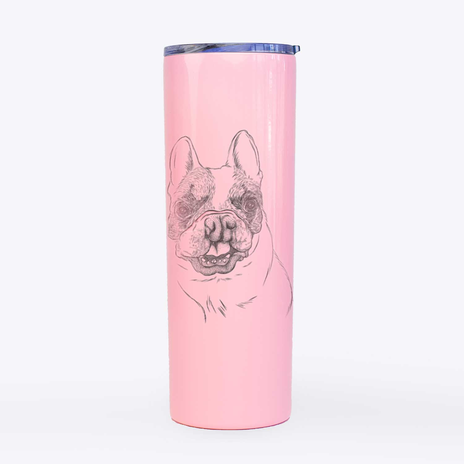 Lentil the French Bulldog - 20oz Skinny Tumbler