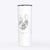 Lentil the French Bulldog - 20oz Skinny Tumbler