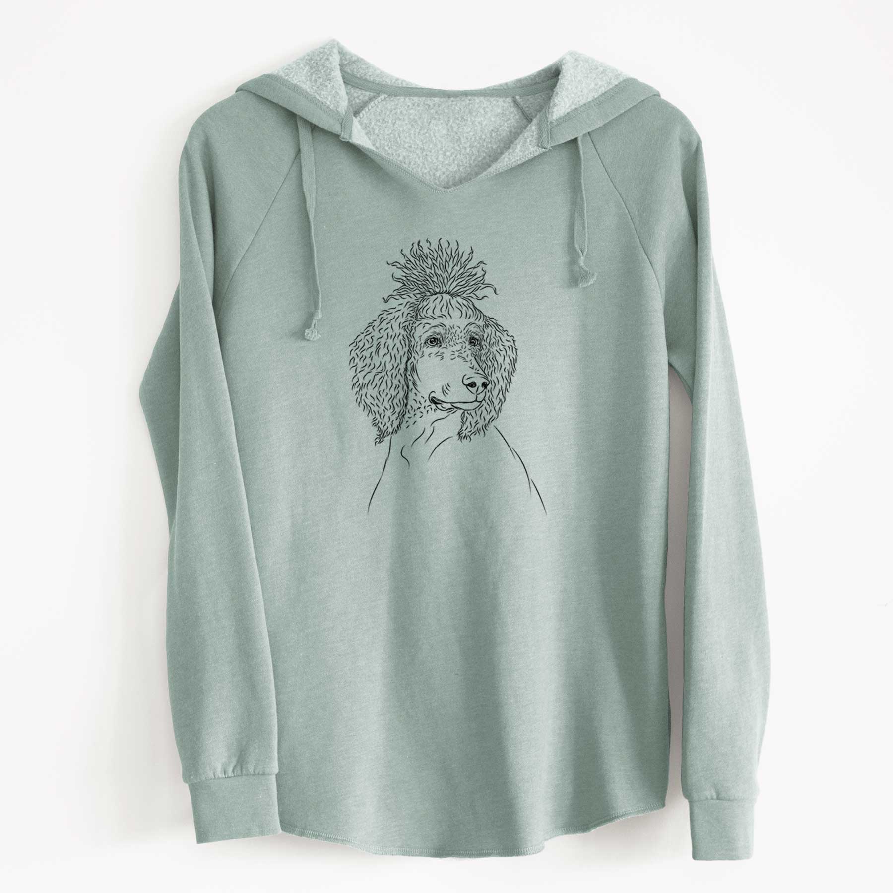 Bare Leo the Poodle - Cali Wave Hooded Sweatshirt