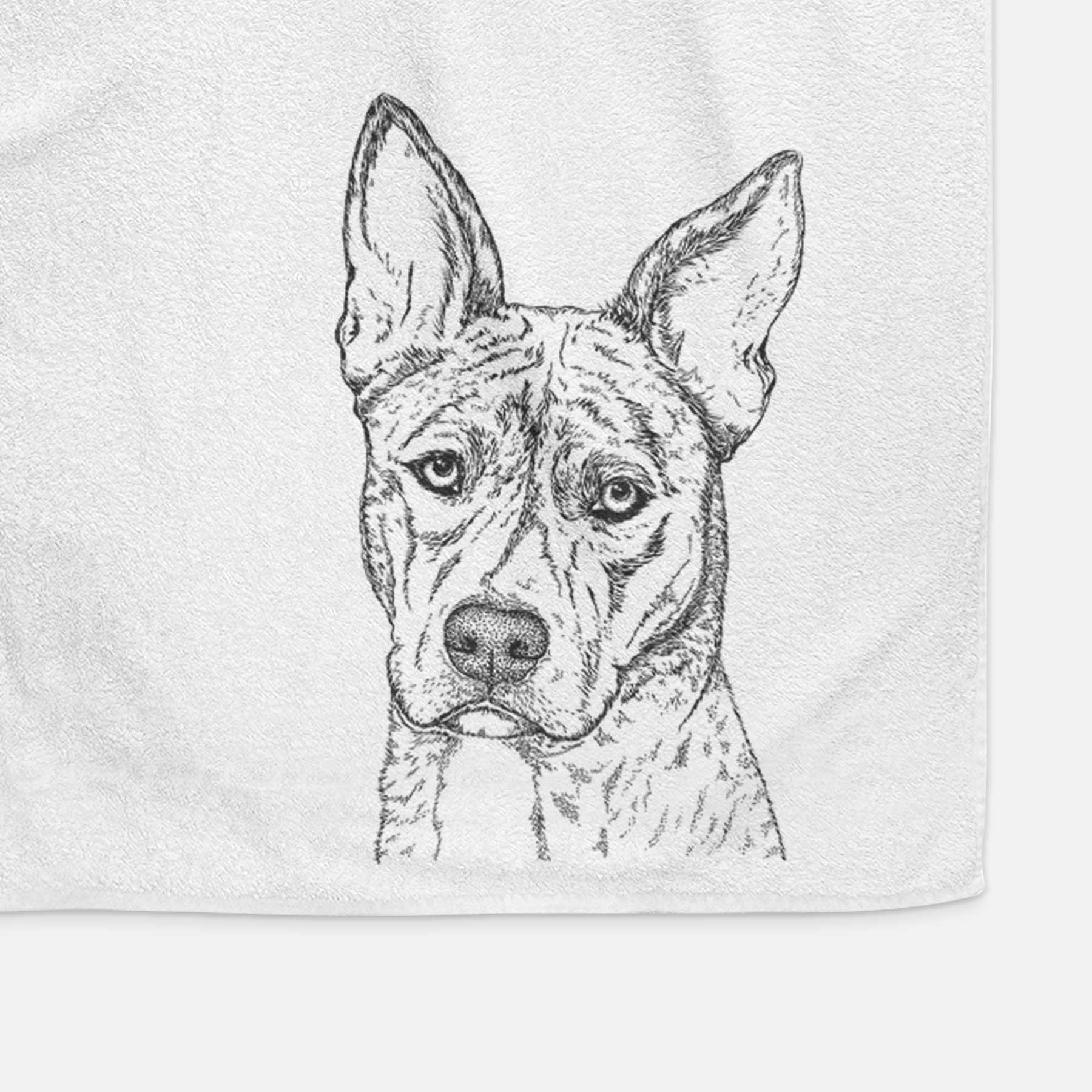 Leo the Ibizan Hound Bull Mastiff Mix Decorative Hand Towel