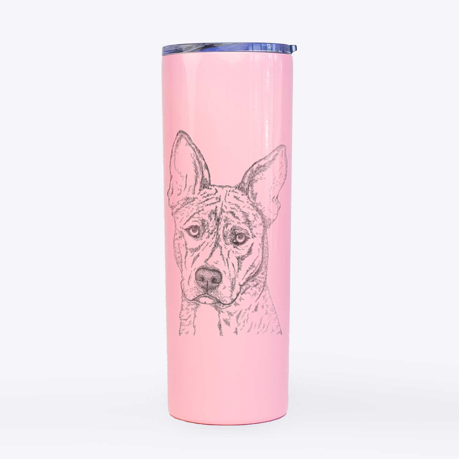 Leo the Ibizan Hound Bull Mastiff Mix - 20oz Skinny Tumbler