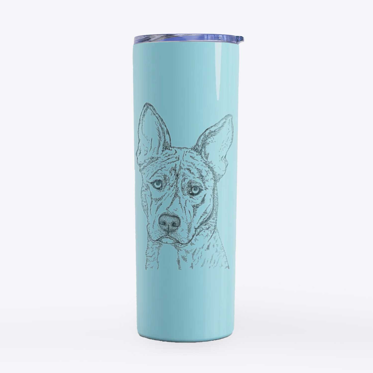 Leo the Ibizan Hound Bull Mastiff Mix - 20oz Skinny Tumbler