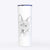 Leo the Ibizan Hound Bull Mastiff Mix - 20oz Skinny Tumbler