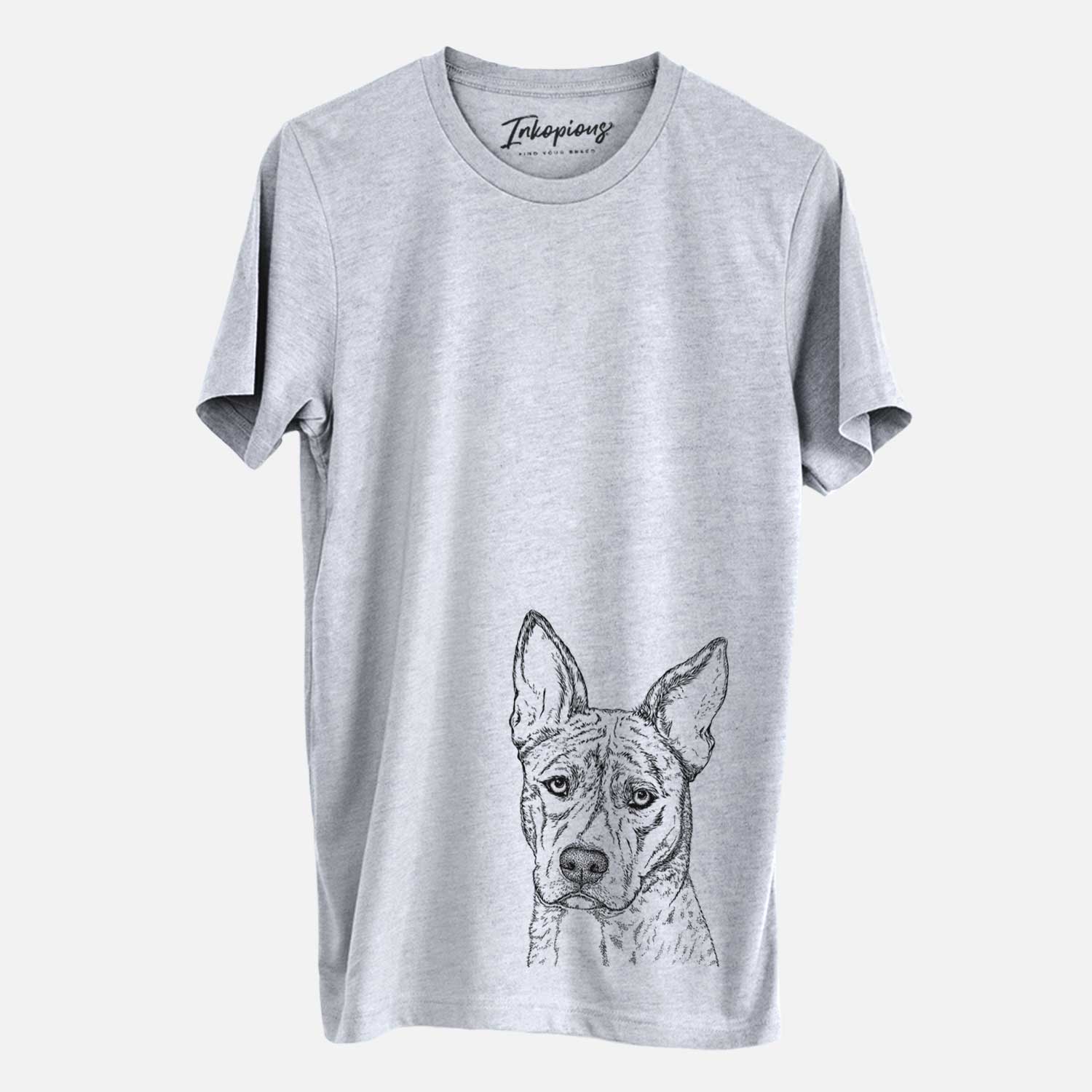 Bare Leo the Ibizan Hound Bull Mastiff Mix - Unisex Crewneck