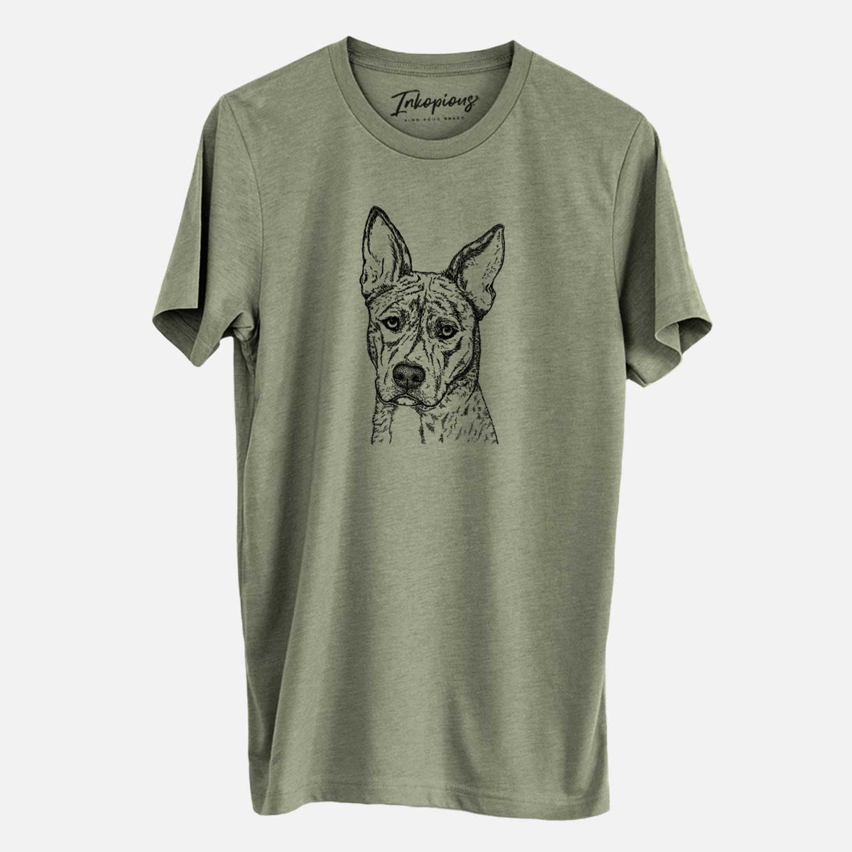 Bare Leo the Ibizan Hound Bull Mastiff Mix - Unisex Crewneck