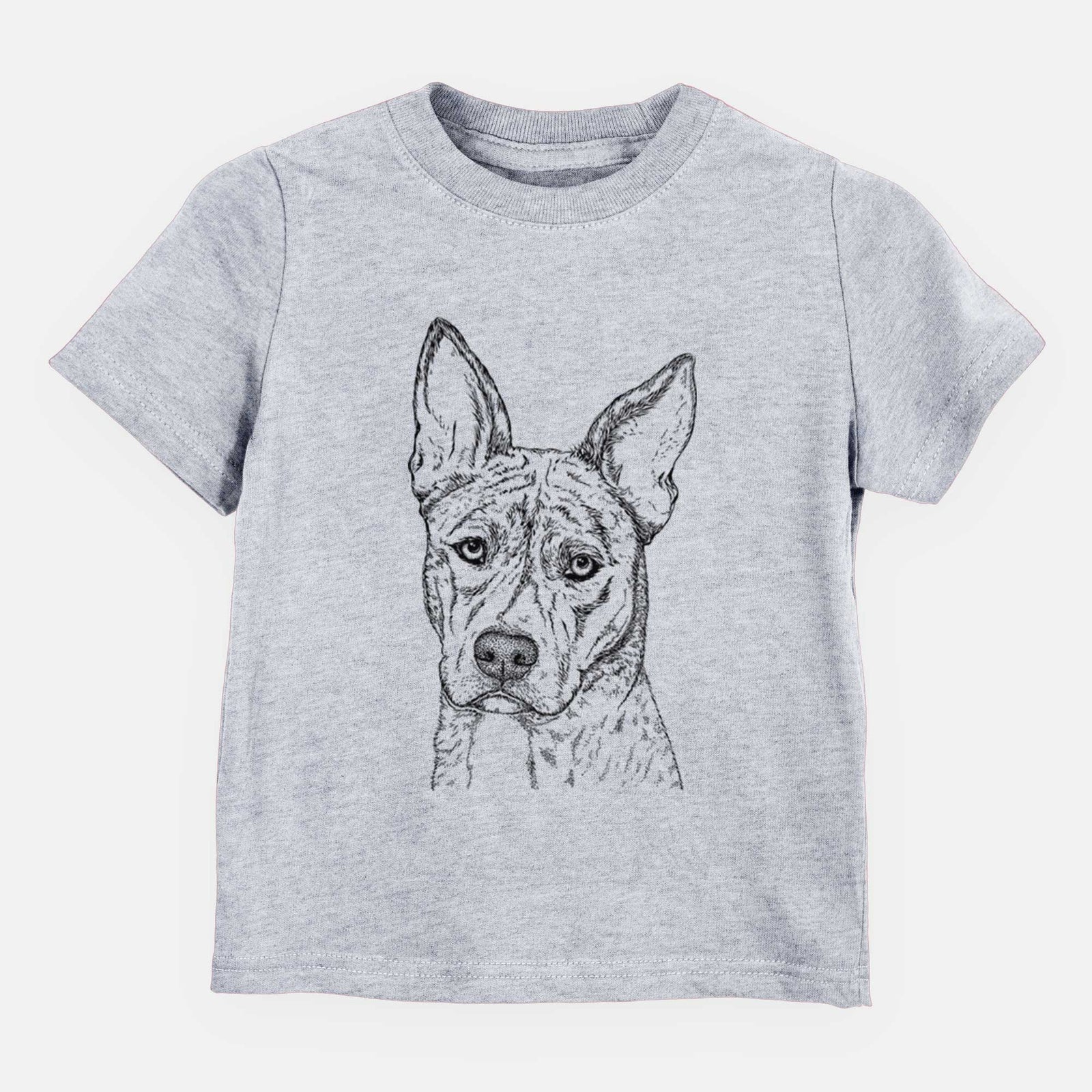 Bare Leo the Ibizan Hound Bull Mastiff Mix - Kids/Youth/Toddler Shirt