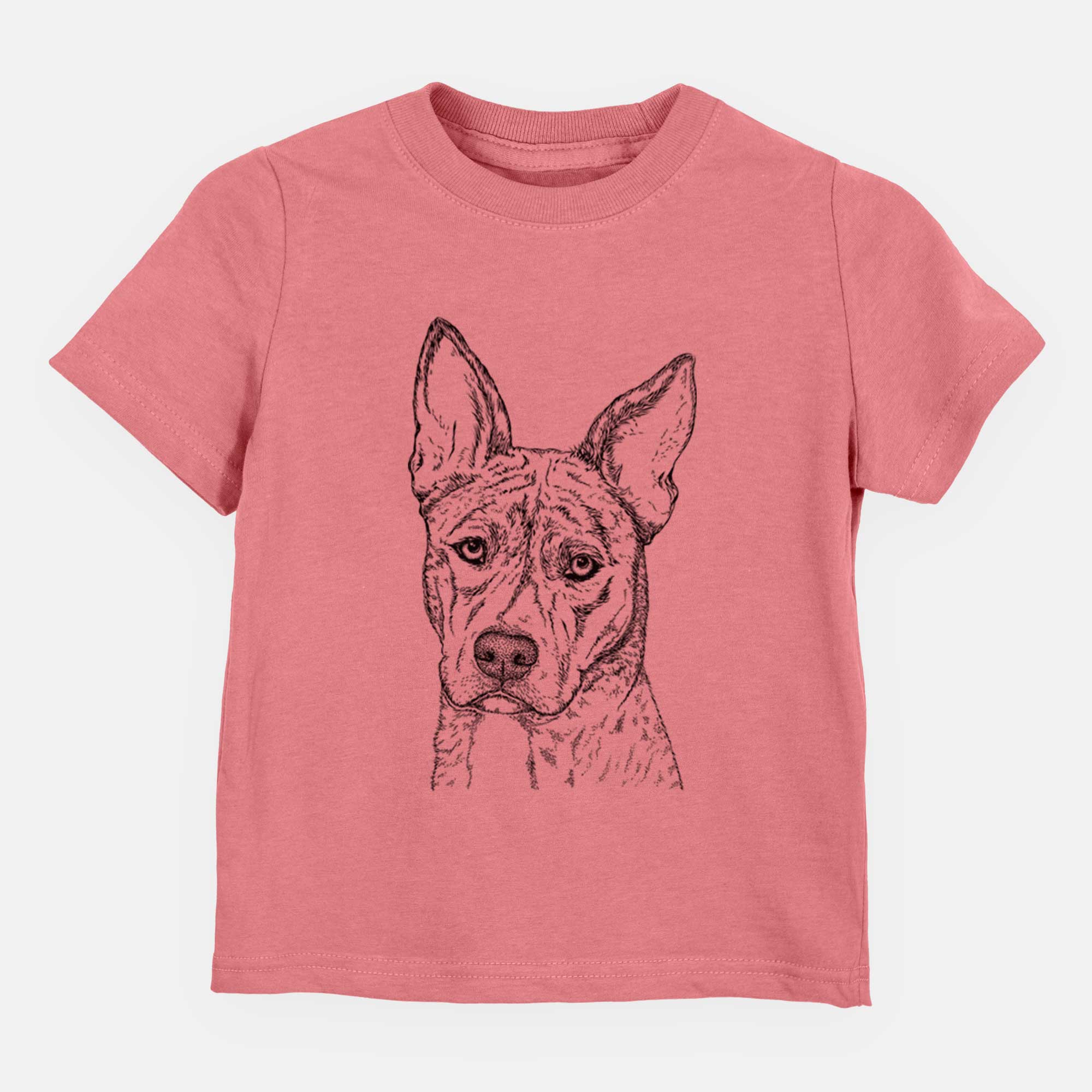 Bare Leo the Ibizan Hound Bull Mastiff Mix - Kids/Youth/Toddler Shirt