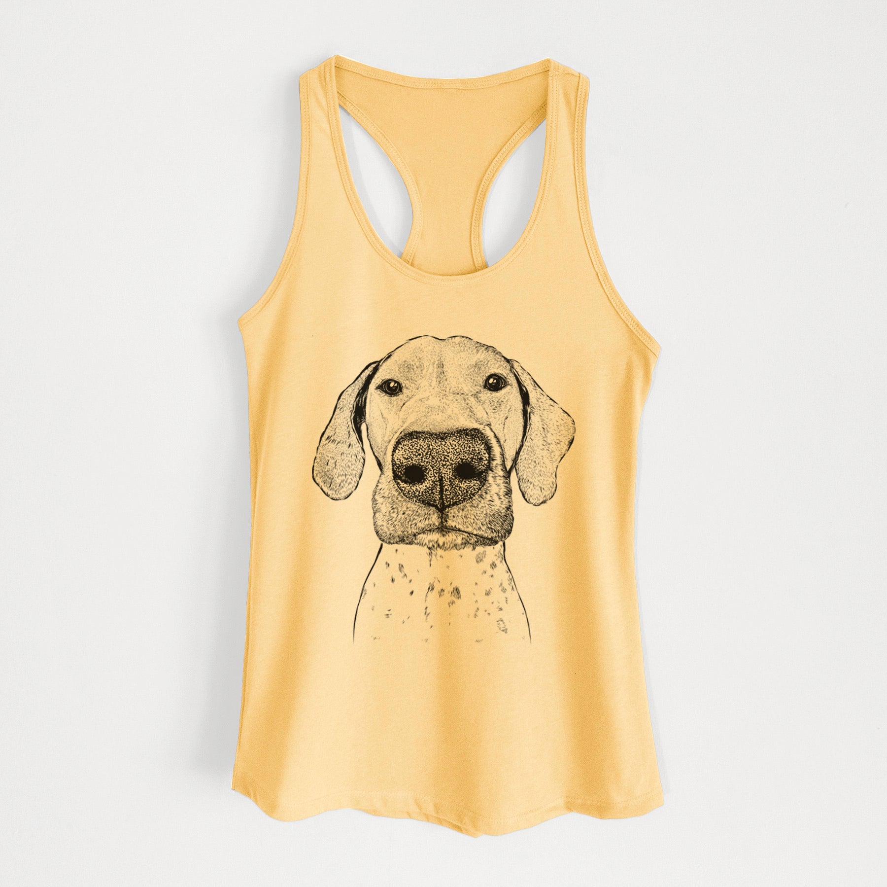 Leroy the German Shorthaired Pointer - Women's Racerback Tanktop