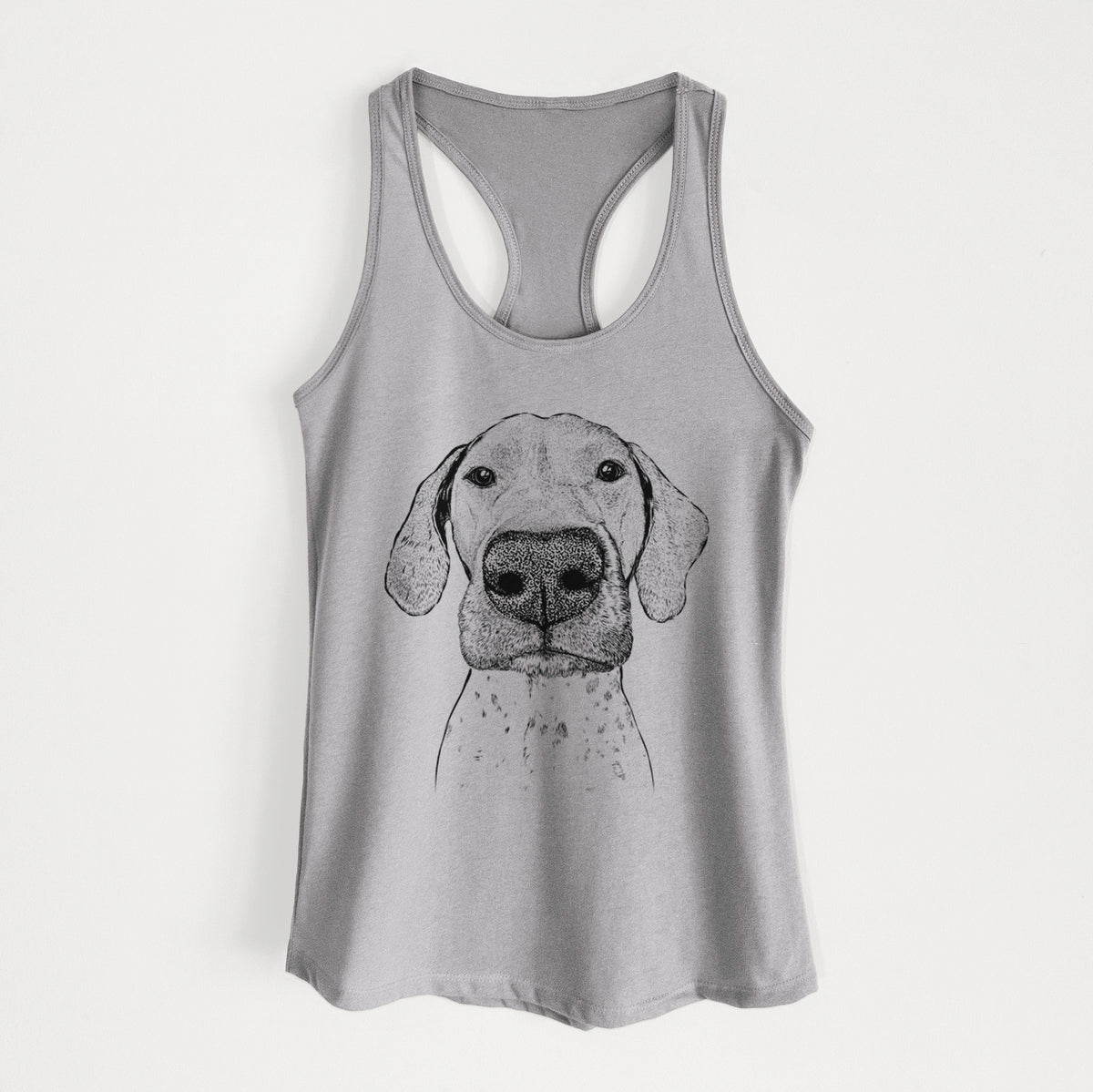 Leroy the German Shorthaired Pointer - Women&#39;s Racerback Tanktop