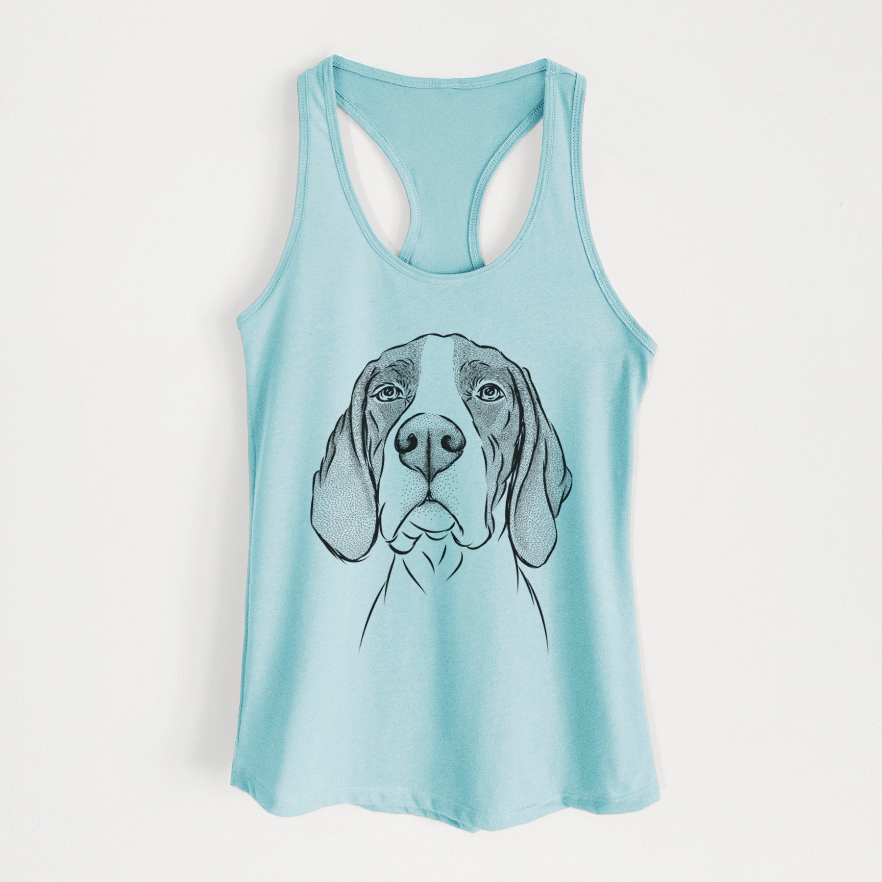 Liam the English Pointer - Women's Racerback Tanktop