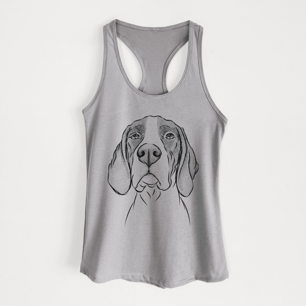 Liam the English Pointer - Women&#39;s Racerback Tanktop