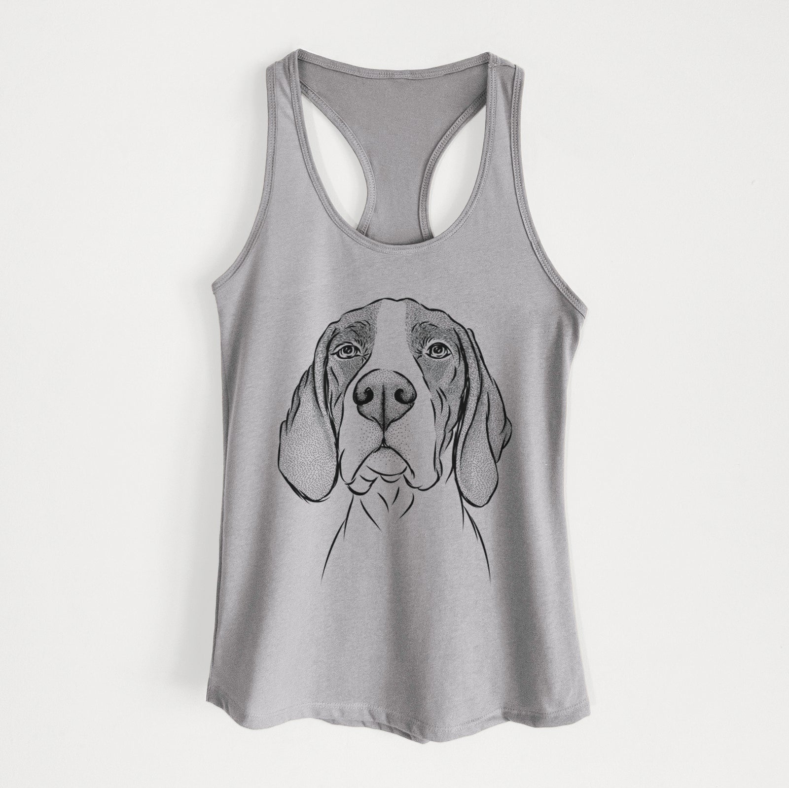 Liam the English Pointer - Women's Racerback Tanktop