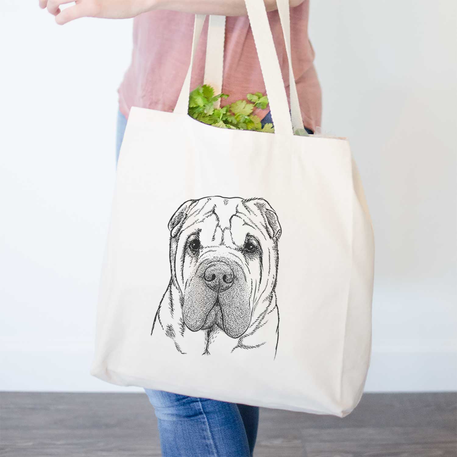 Lilly the Shar Pei - Tote Bag