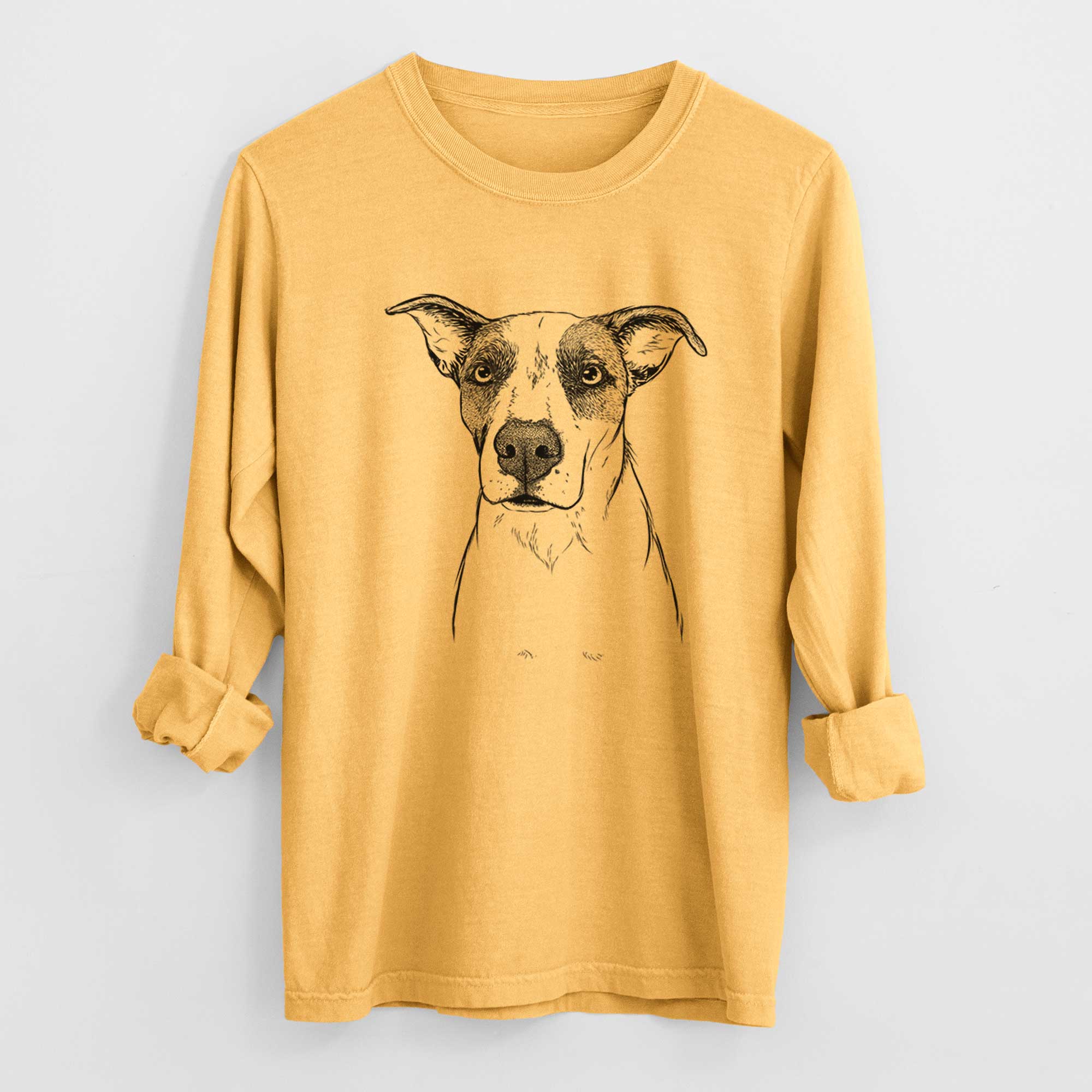 Bare Lily the Mixed Breed - Heavyweight 100% Cotton Long Sleeve