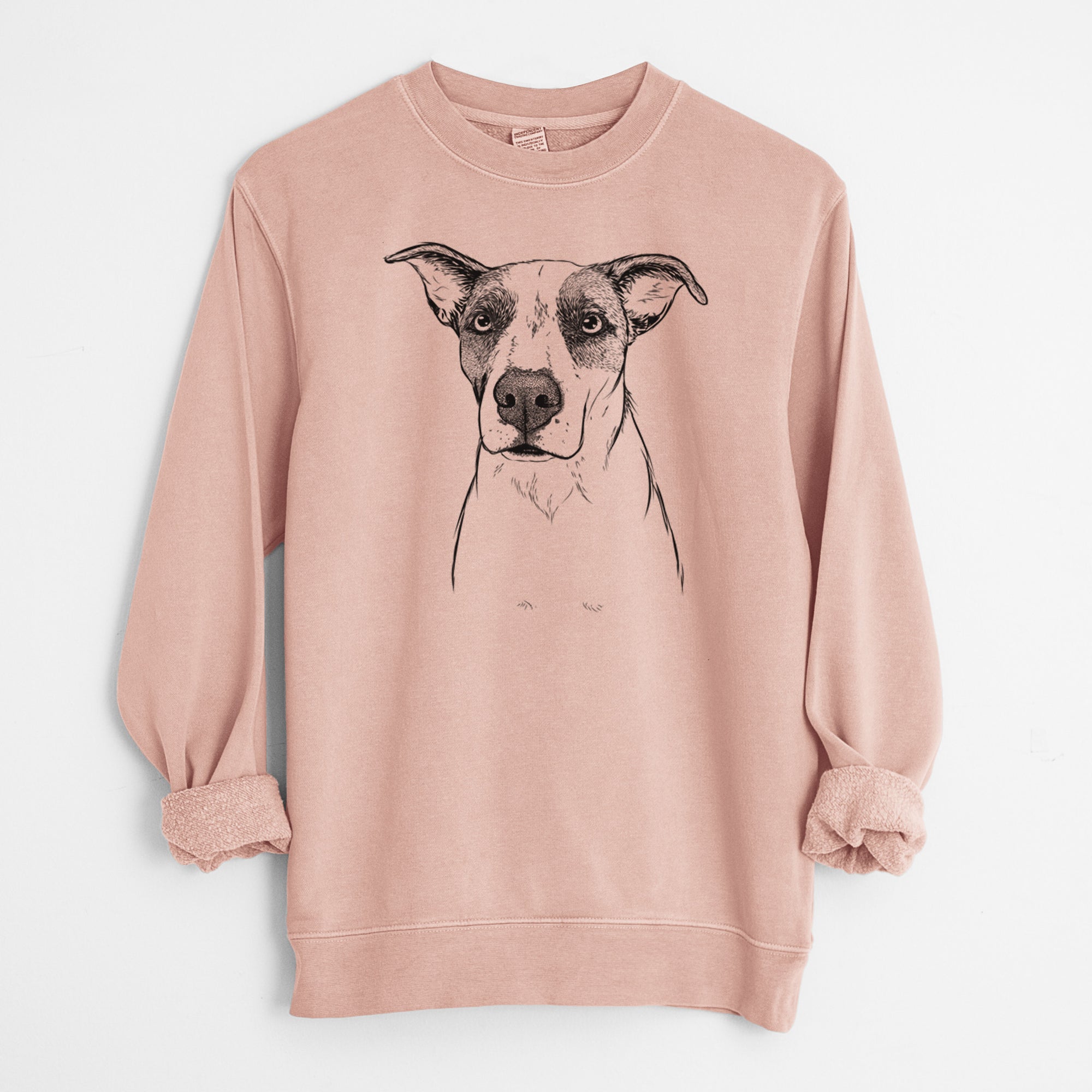 Bare Lily the Mixed Breed - Unisex Pigment Dyed Crew Sweatshirt
