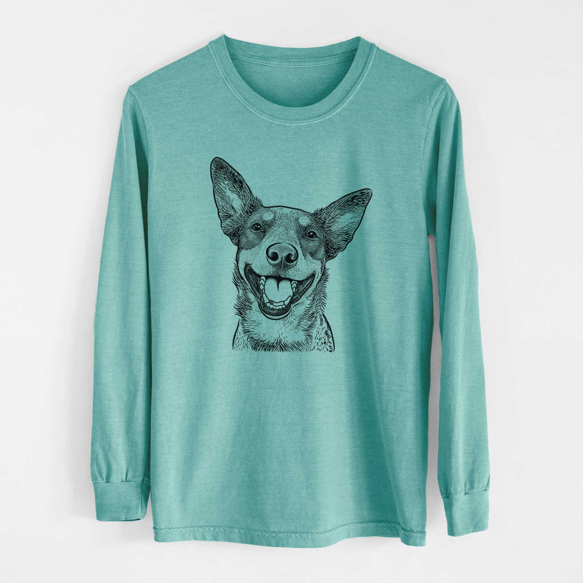 Bare Lily the Australian Cattle Dog - Heavyweight 100% Cotton Long Sleeve