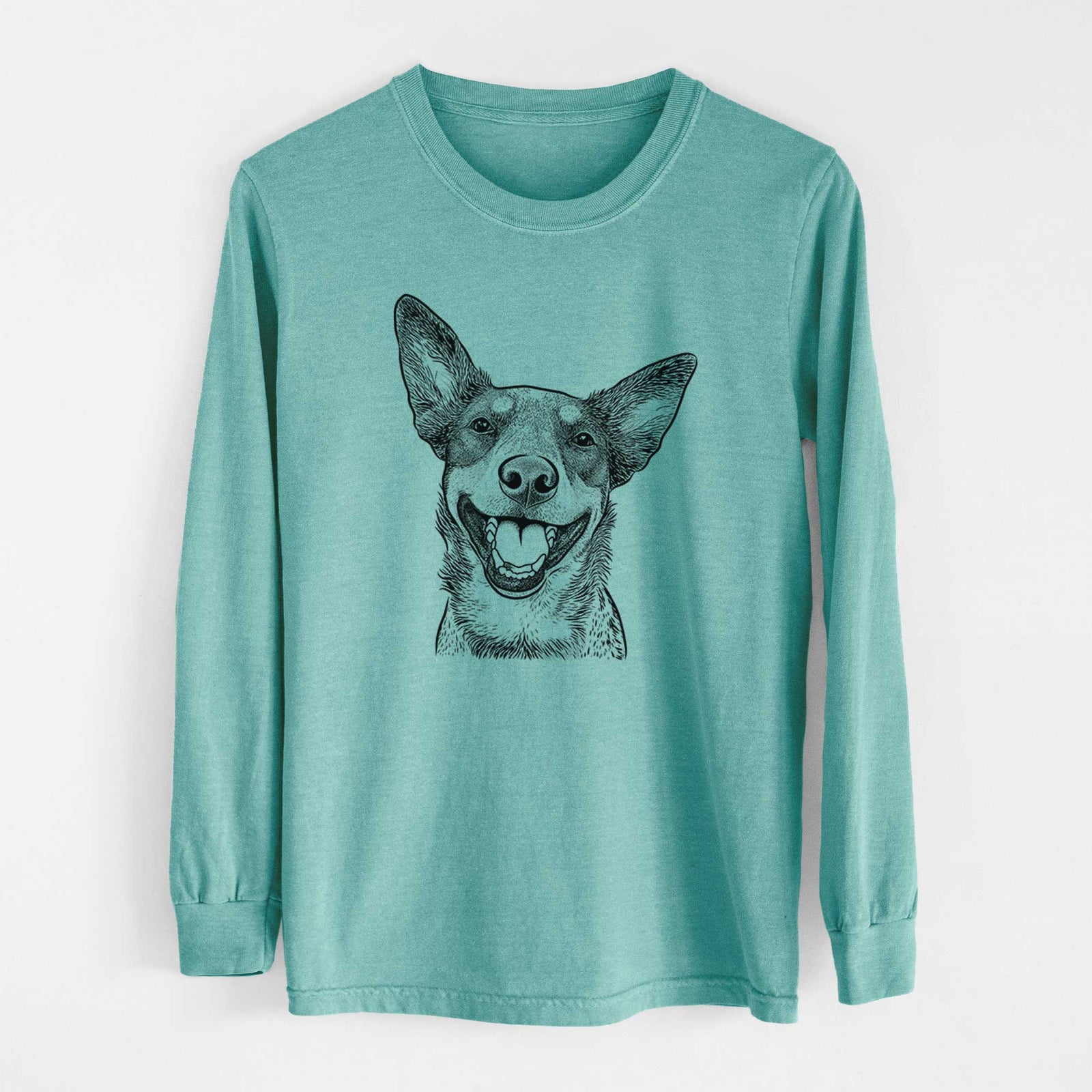 Bare Lily the Australian Cattle Dog - Heavyweight 100% Cotton Long Sleeve