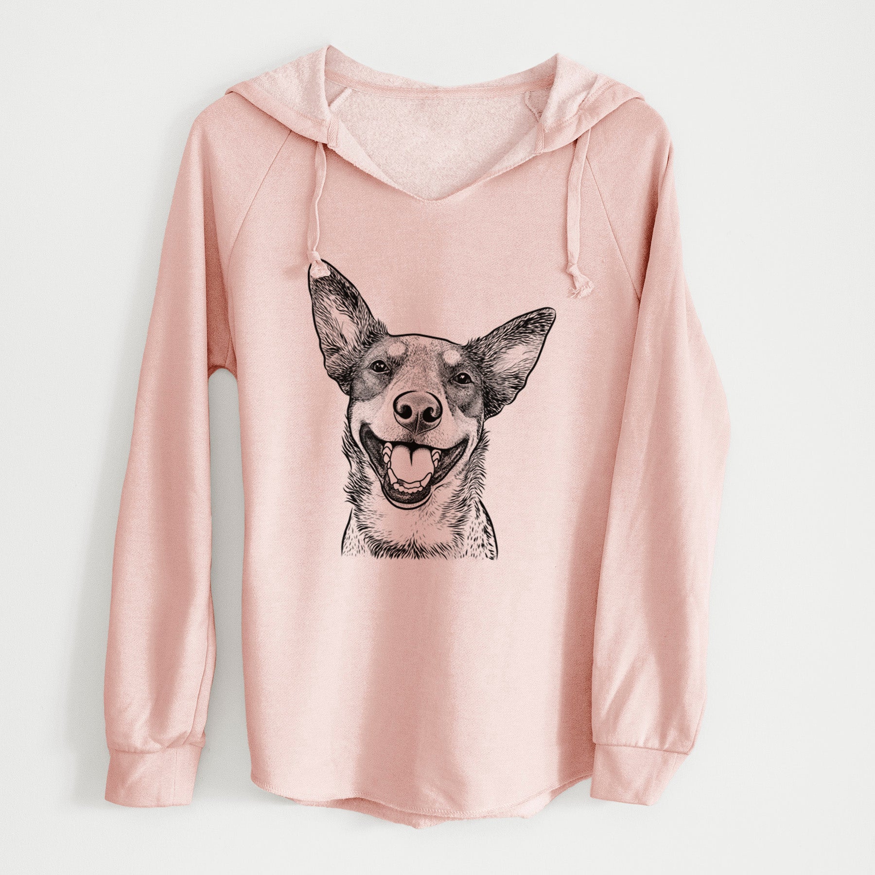 Bare Lily the Australian Cattle Dog - Cali Wave Hooded Sweatshirt