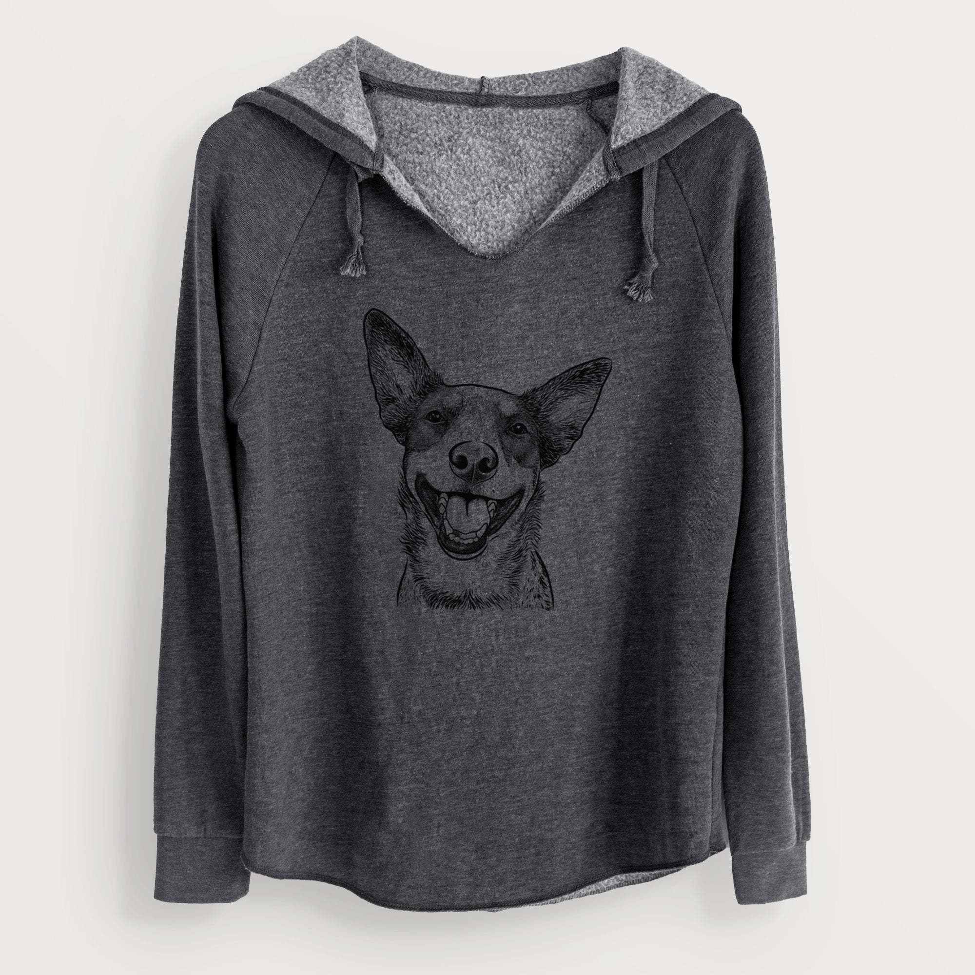 Bare Lily the Australian Cattle Dog - Cali Wave Hooded Sweatshirt
