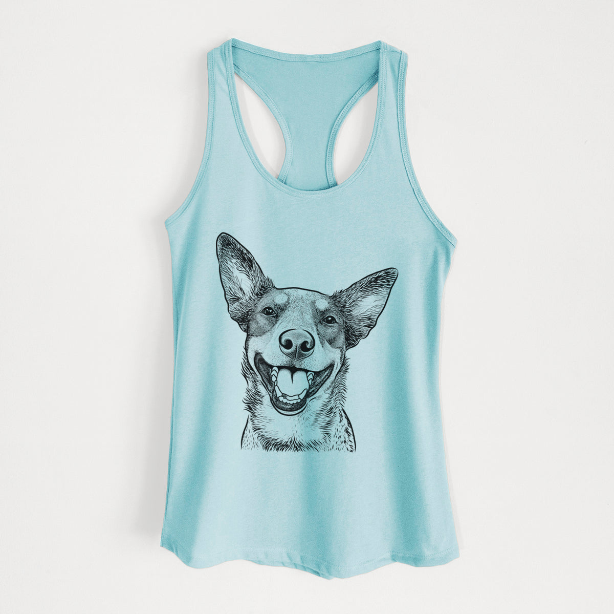 Lily the Australian Cattle Dog - Women's Racerback Tanktop