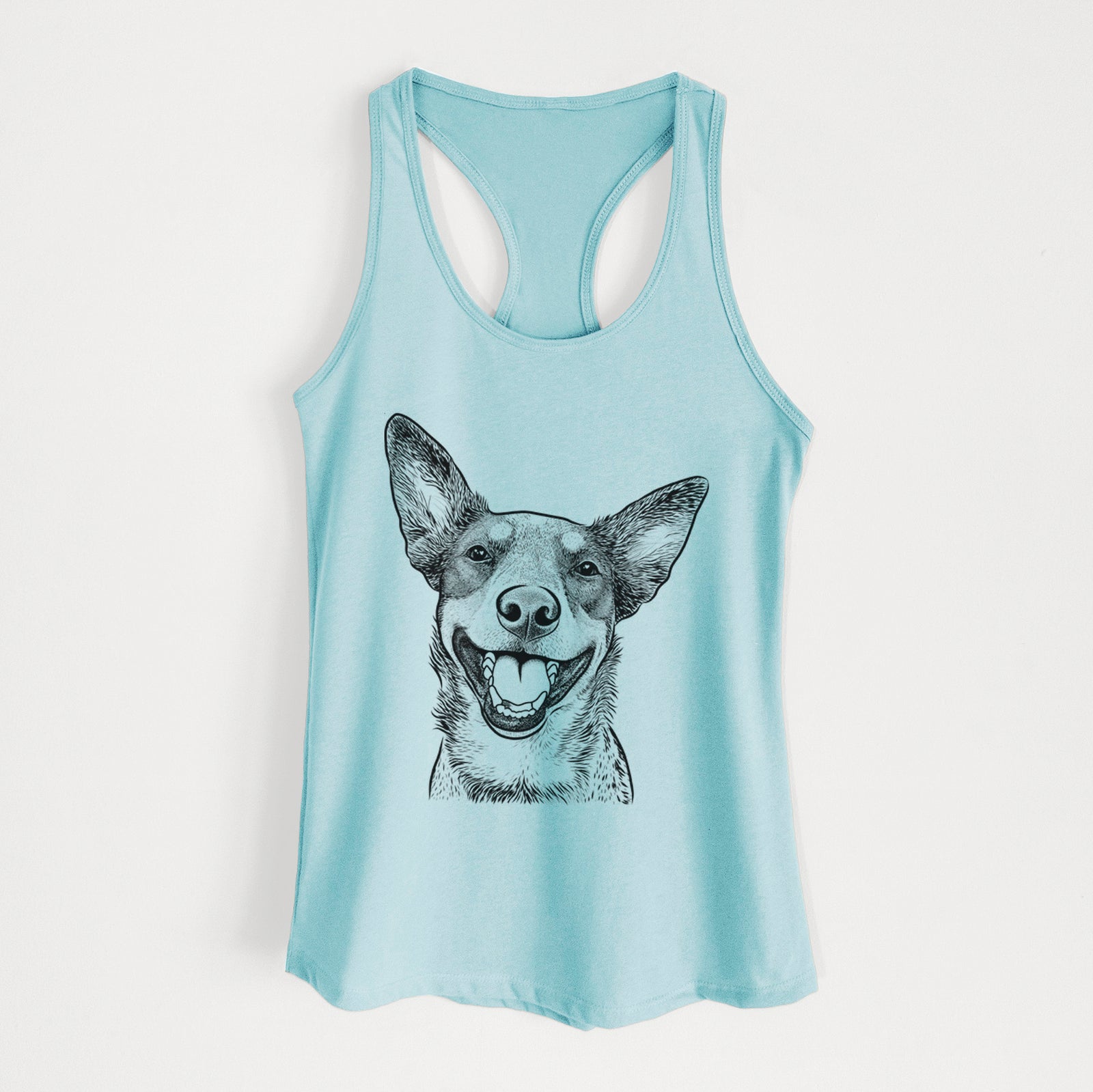 Lily the Australian Cattle Dog - Women's Racerback Tanktop