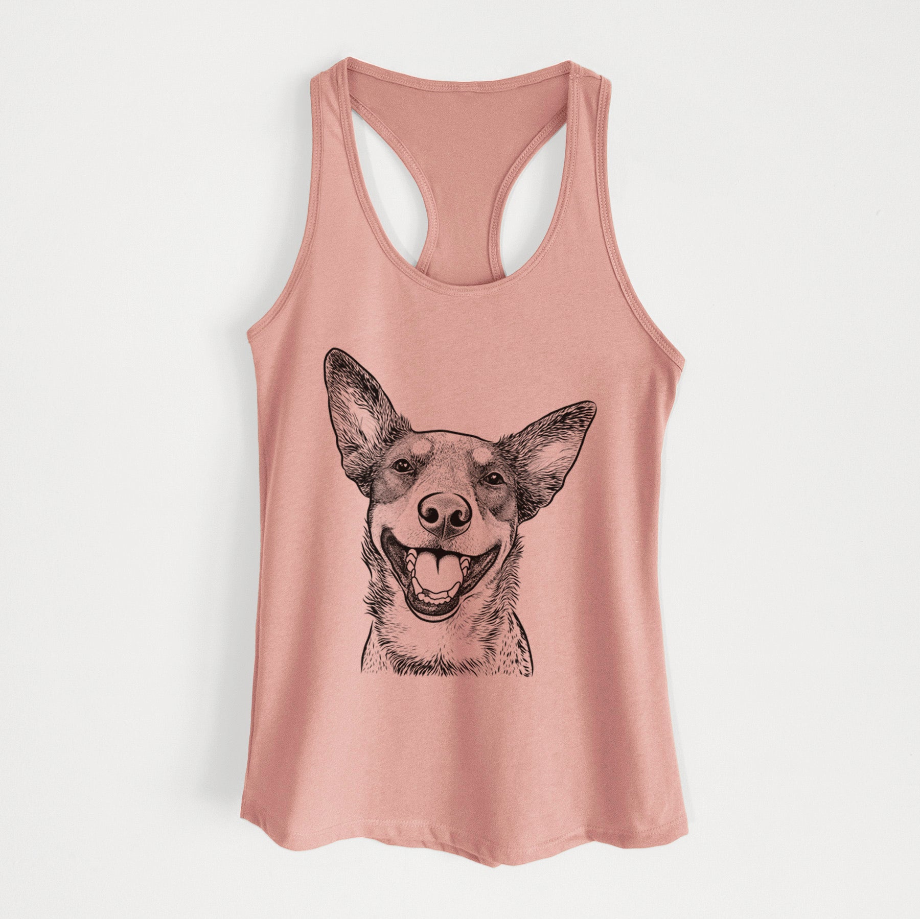 Lily the Australian Cattle Dog - Women's Racerback Tanktop