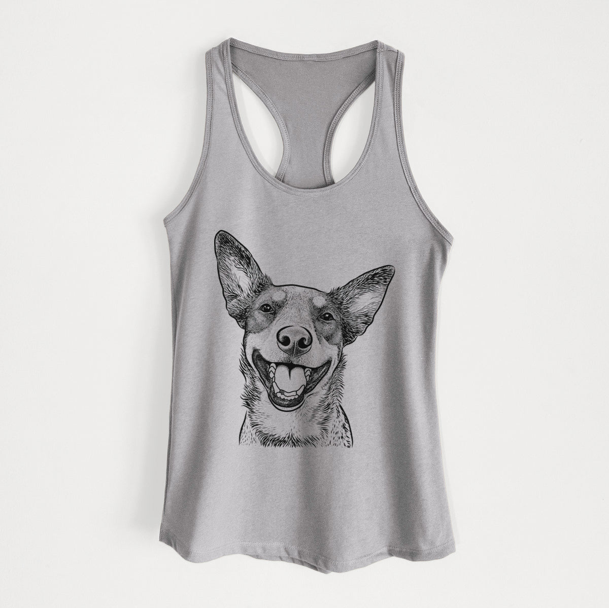 Lily the Australian Cattle Dog - Women&#39;s Racerback Tanktop