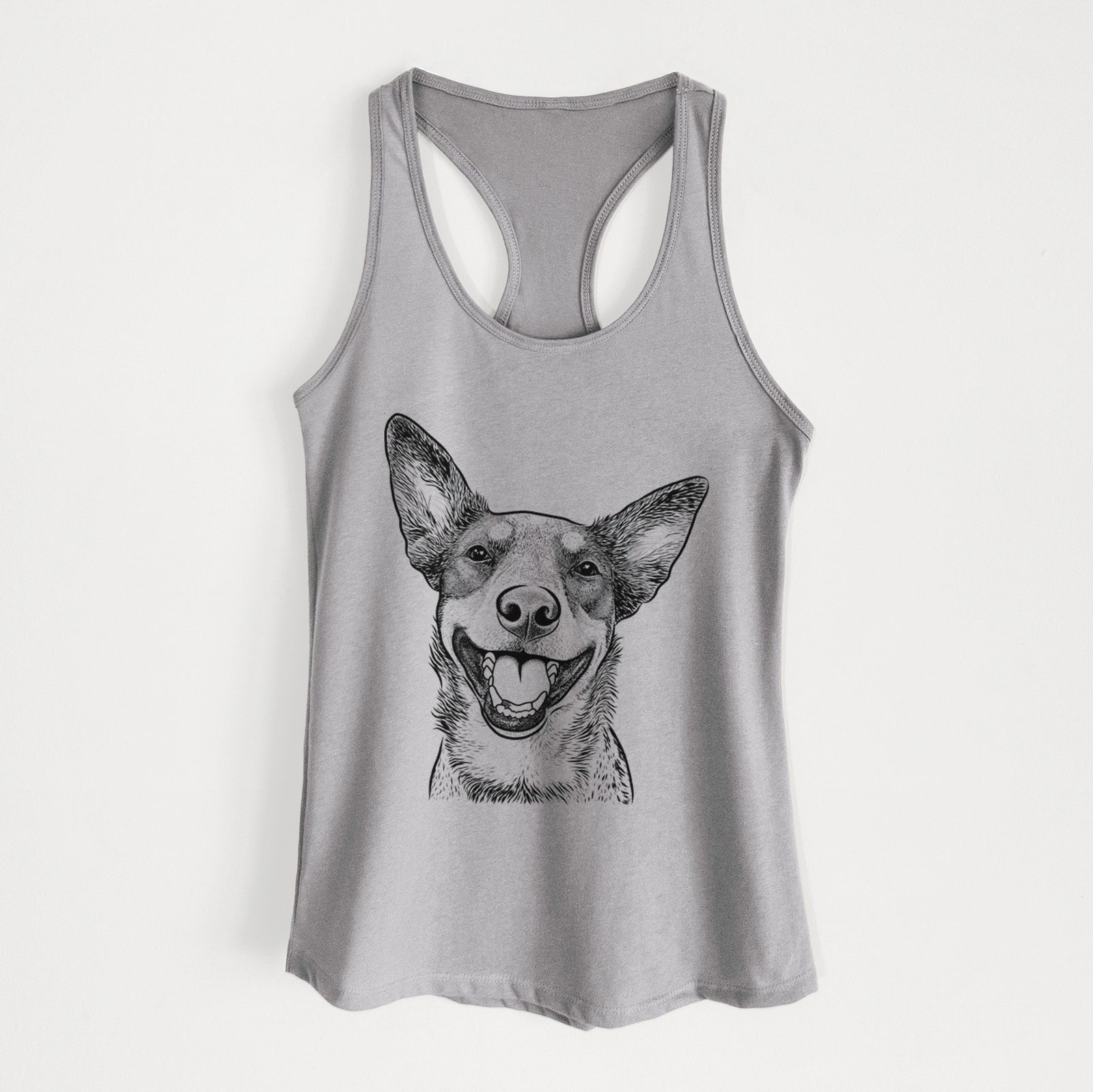 Lily the Australian Cattle Dog - Women's Racerback Tanktop