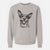 Bare Lily the Australian Cattle Dog - Unisex Pigment Dyed Crew Sweatshirt