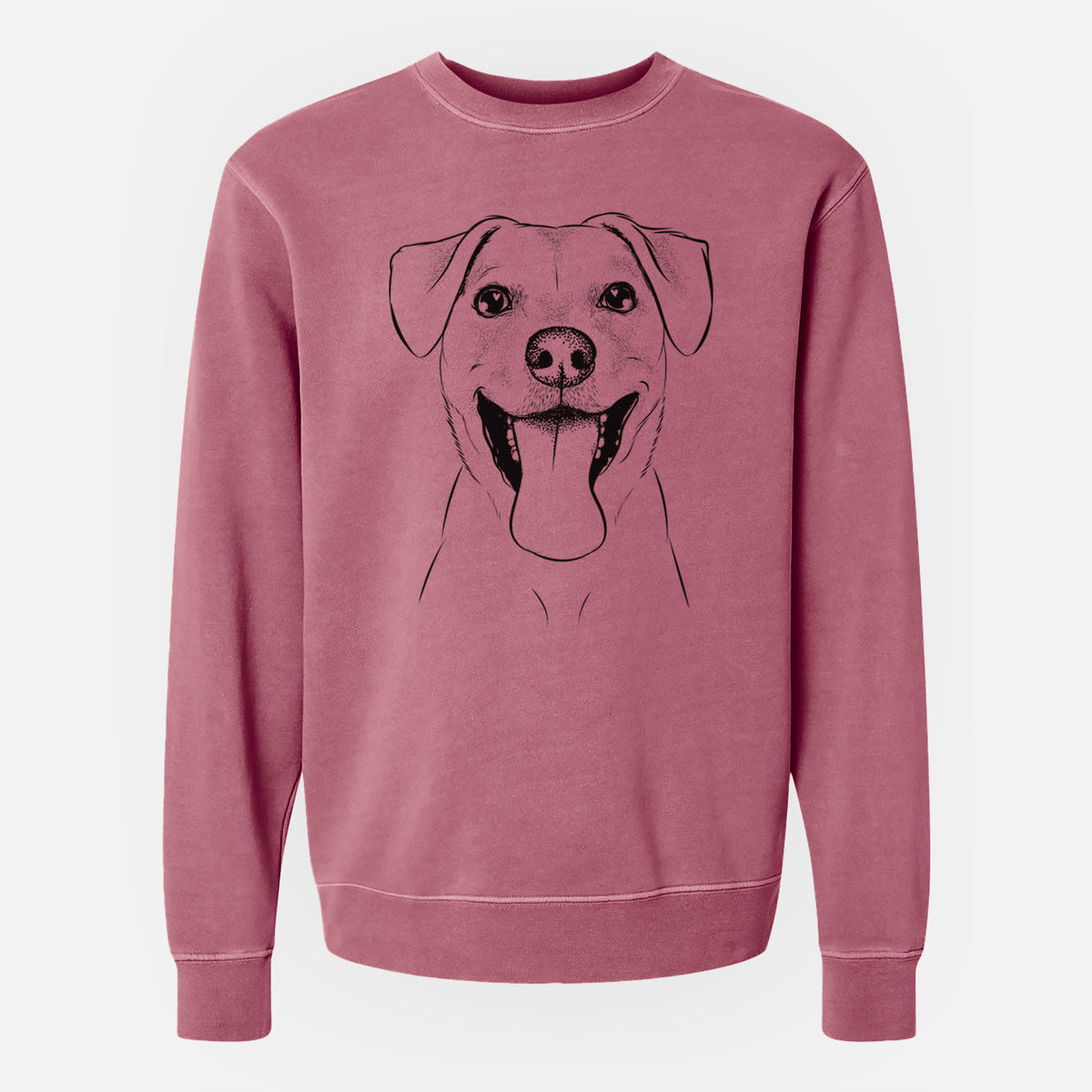 Bare Lily Estelle the Mixed Breed - Unisex Pigment Dyed Crew Sweatshirt