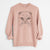 Bare Lina the Exotic Fold Cat - Unisex Pigment Dyed Crew Sweatshirt