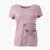 Bare Lina the Exotic Fold Cat - Women's V-neck Shirt