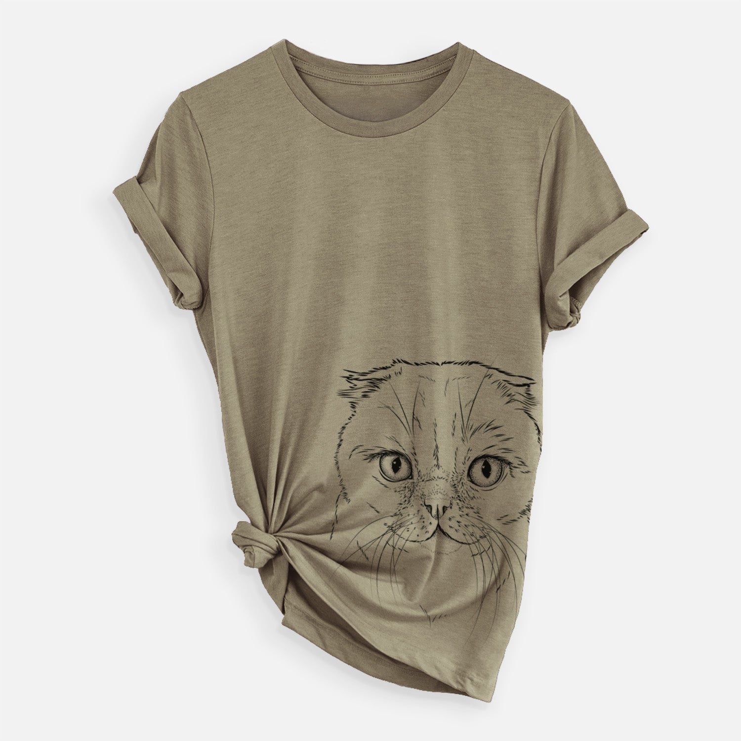 Bare Lina the Exotic Fold Cat - Unisex Crewneck