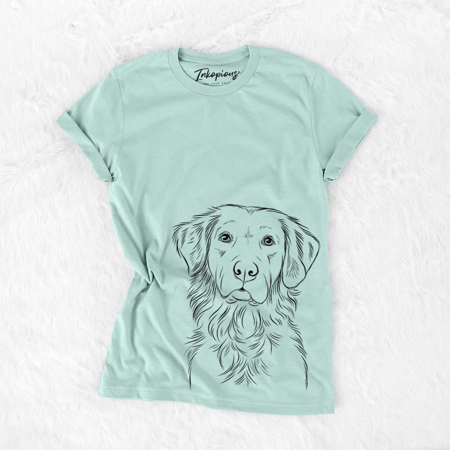 Linden the Golden Retriever - Bella Canvas Unisex Crewneck