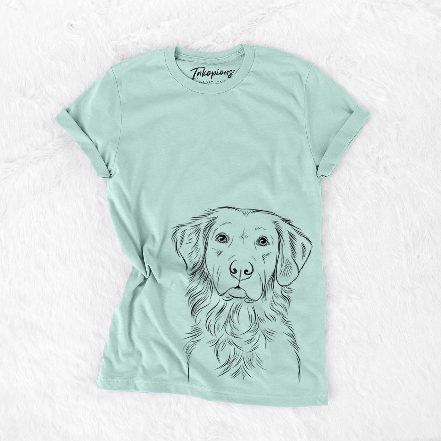 Bare Linden the Golden Retriever - Unisex Crewneck