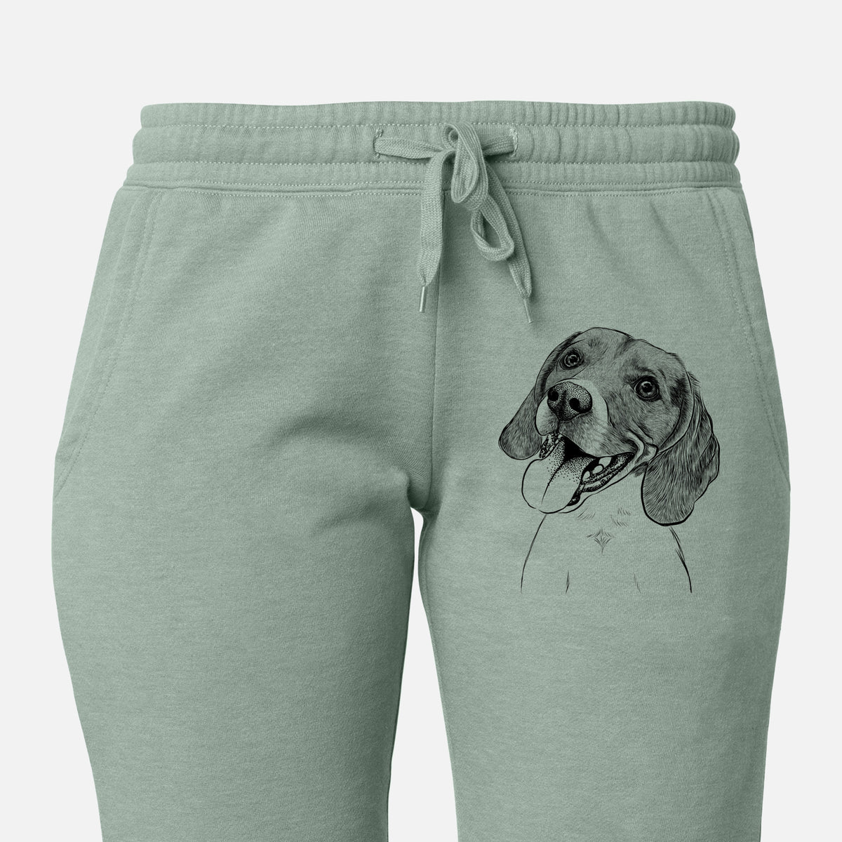 Little Bandit the Beagle - Women&#39;s Cali Wave Joggers