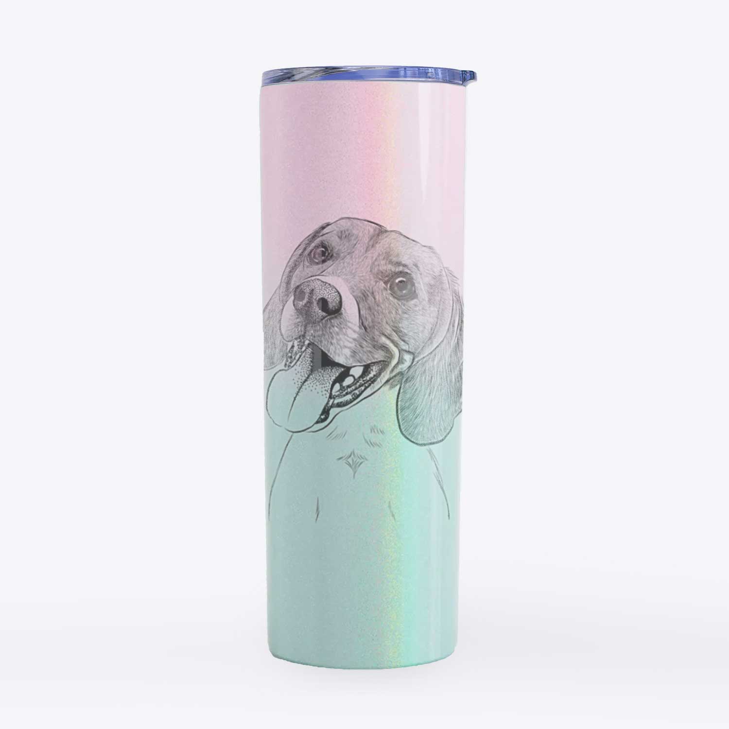 Little Bandit the Beagle - 20oz Skinny Tumbler