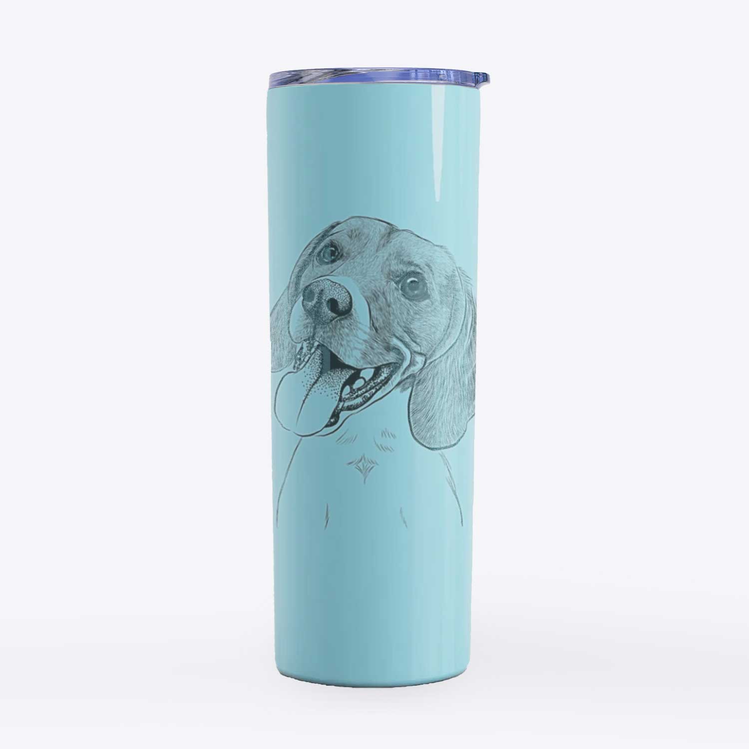 Little Bandit the Beagle - 20oz Skinny Tumbler