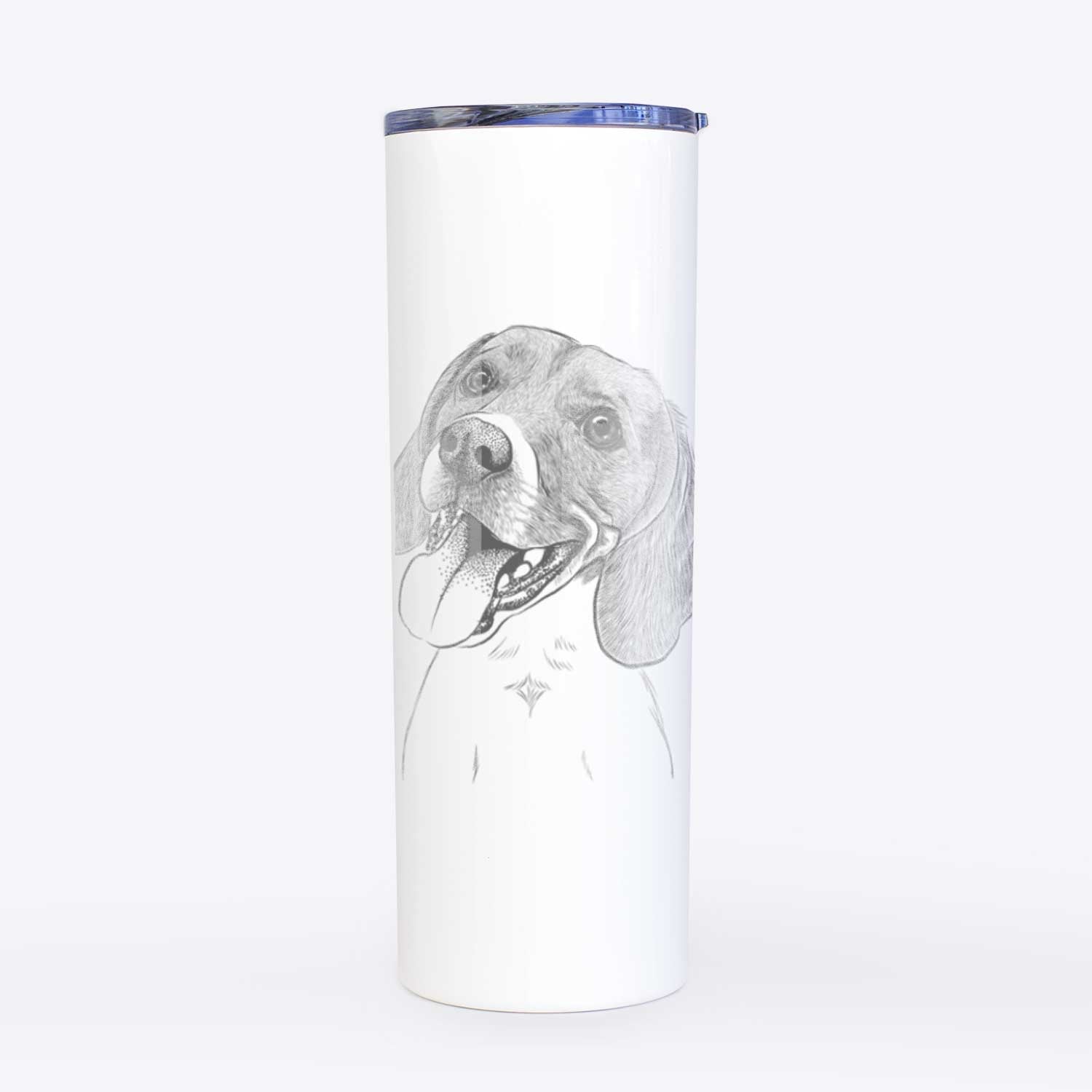 Little Bandit the Beagle - 20oz Skinny Tumbler