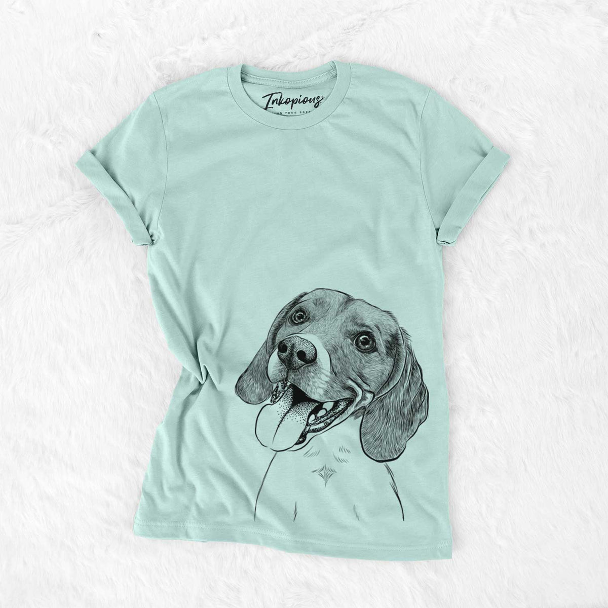 Bare Little Bandit the Beagle - Unisex Crewneck