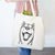 Little Country the Siberian Husky - Tote Bag