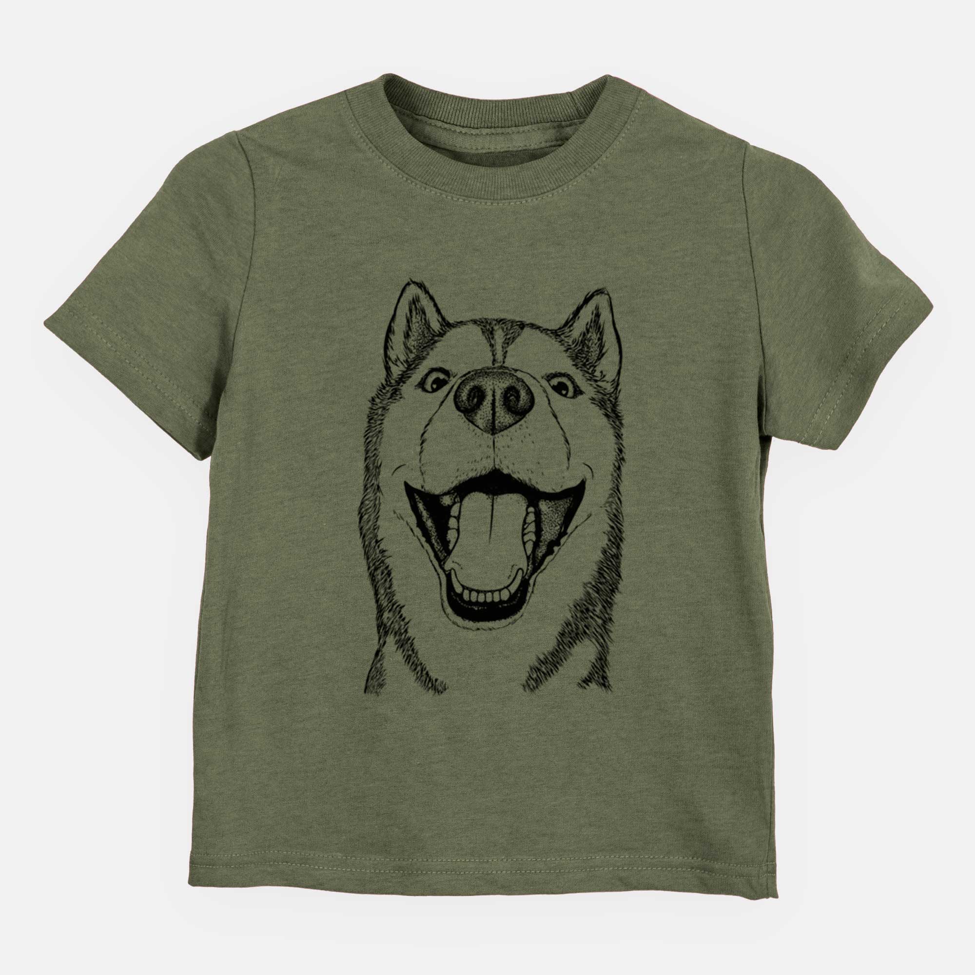 Bare Little Country the Siberian Husky - Kids/Youth/Toddler Shirt